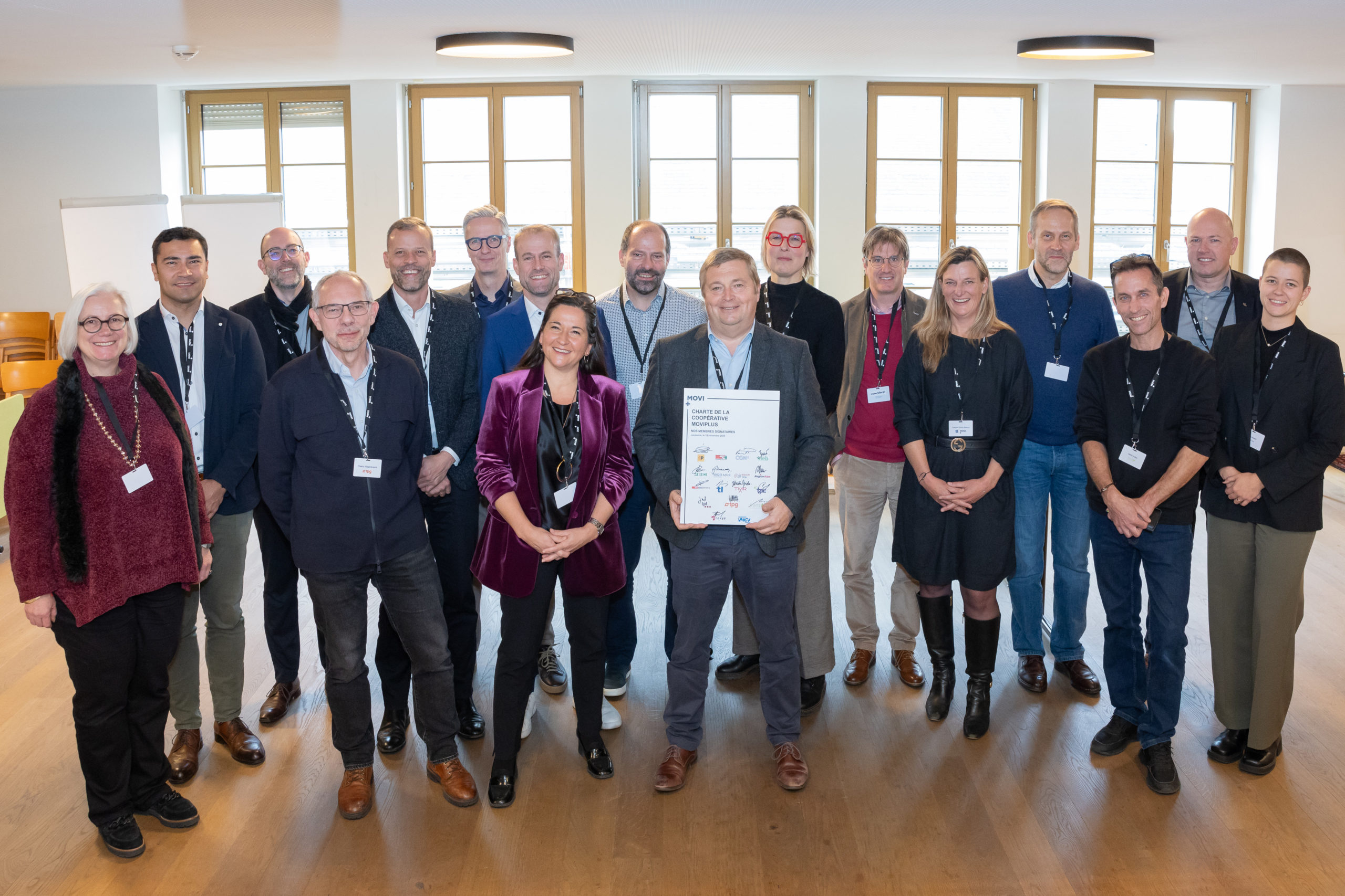 Signature d’une charte – une étape importante pour Moviplus et ses membres