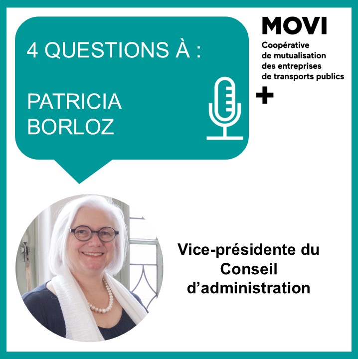 4 questions à… Patricia Borloz, vice-présidente